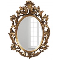 Зеркало в раме Овьедо LouvreHome (19С. Gold)