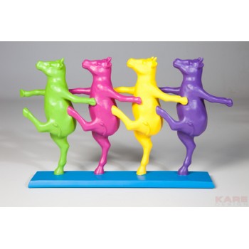 Декоративная фигурка "Танцующие коровы" цветная 34508