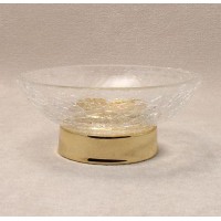 Мыльница настольная кракле Windisch Addition Craquele Gold 92131O