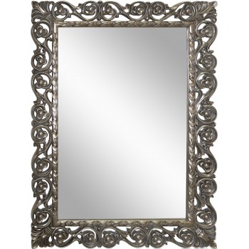 Зеркало в раме LouvreHome Бергамо Florentine Silver/19 серебро LH123S