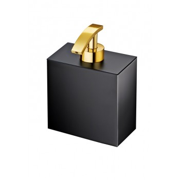 Диспенсер для жидкого мыла Windisсh Black 90702NO черный, золото
