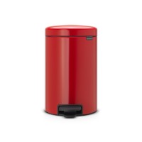Мусорное ведро с педалью Brabantia NewIcon 112003 красное (12л)