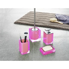 Набор аксессуаров для ванной Ridder Colours S22280502 розовый