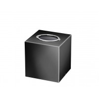 Салфетница настольная квадратная черная хром Windisch Black 87704NCR