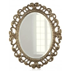 Зеркало в раме овальное LouvreHome Шербур Сильвер LH615S