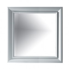 Зеркало для ванной комнаты в белой раме Galassia Ethos 8487 (90х90)