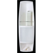 Угловой шкафчик для ванной Stack M-S04-16 прозрачный