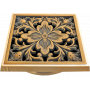 Решетка для трапа бронза Bronzedeluxe (10х10) в ассортименте