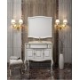 Мебель для ванной комнаты Opadiris Лаура Белая с мрамором