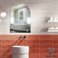 Зеркало Dubiel Vitrum ТЮЛЬПАН-VI 50x70 с внешней подсветкой УТ000000968